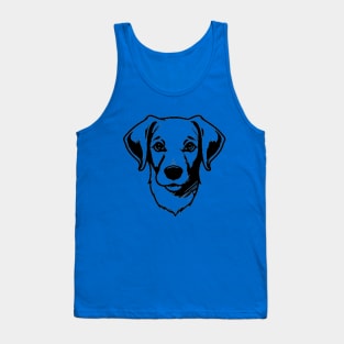 dog face Tank Top